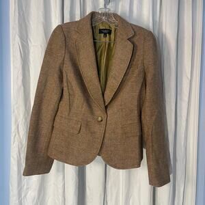 Talbots woman's wool suit jacket size 6 -preowned